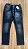 CALÇA MASCULINA JEANS AZUL MEDIA COM ELASTANO - Imagem 14