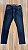 CALÇA JEANS SLIM AZUL ESCURA COM ESTONADO - Imagem 3