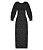 Vestido Longo Visco Maquinetado 617128 - Imagem 2