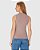 Regata Básica Feminina Gola Alta Em Canelado De Viscose Ref 66036 - Imagem 3