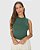 Regata Básica Feminina Gola Alta Em Canelado De Viscose Ref 66036 - Imagem 6