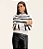 Blusa Feminina Tricot Listrado  e15940 - Imagem 1