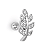Piercing de Orelha Tragus Prata 925 - Imagem 1
