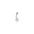 Piercing Umbigo Prata 925 - Imagem 1