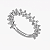 Piercing Conch Argola Prata 925 - Imagem 1