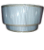 Armação Cúpula Pendente Lustre Duplo 50x45x20 Sisal Macrame - Imagem 14