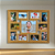 Quadro Para 11 Fotos 10x15 Com Vidro Parede Sala e Quarto - Imagem 1