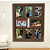 Painel de 8 Fotos 10x15cm Com Vidro Quadro de Fotos Sala Parede - Imagem 3