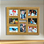 Painel de 8 Fotos 10x15cm Com Vidro Quadro de Fotos Sala Parede - Imagem 5