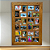 Quadro Para 24 Fotos 10x15 Com Vidro Parede Sala Painel - Imagem 8