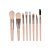 Kit pincel maquiagem 8pcs cores dvs - Imagem 2