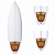 Deck para Prancha de Surf  Wet Dreams CNC Uluwatu - Imagem 3