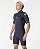 Short John Rip Curl Dawn Patrol E5 2/2mm Manga Curta Chest Zip - Imagem 2