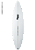 Prancha de Surf  DHD Modelo  SWEET SPOT  4.0  6'4'' -  33 L PU - FCS2  Nova - Imagem 1