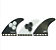 Quilha Futures Honeycomb AM2 Large (Thruster) - Imagem 2