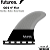 Quilhas Estabilizadoras Futures QD2 Neutral  Honeycomb Média  (Quad-Rear) - Imagem 1