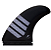 Quilhas Futures Alpha Rasta Large (Twin + Estabilizador) - Imagem 1