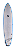 Prancha de Surf Pro Ilha Modelo EVO-FUN 8'5" -  82,11 L  PU - FCS2 Nacional  Nova - Imagem 1