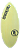 Prancha de Skimboard Newskim Híbrido M - Amarelo claro 2 - Imagem 1