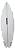 Prancha De Surf HS model HK TWIN 5'10" 34,16 L PU - Futures fins Semi Nova - Imagem 1