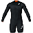 Short john manga longa chest zip 1mm masculino flexxa pro surf Mormaii - Imagem 1