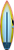 Prancha De Surf Chili  Modelo Hot Knife 5'9'  29,80 Lts EPS - Futures -  Seminova - Imagem 1
