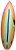 Prancha De Surf Chili  Modelo Hot Knife 5'9'  29,80 Lts EPS - Futures -  Seminova - Imagem 3