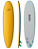 Prancha Softboard Hero Frisbee 8'0 - 87L - Amarelo borda Azul - Imagem 2