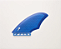 Biquilha Keel Fin Honeycomb cor azul sistema Futures - Marca Super Fins - importada - Imagem 1