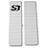 Deck Skimboard Silverbay ARCH BAR - Branco - Imagem 1