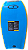 Prancha de Bodyboard Genesis Modelo GSX  38" - Amarelo/Azul claro - Crescent Tail - Imagem 2