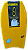 Prancha de Bodyboard Genesis Modelo GSX  38" - Amarelo/Azul claro - Crescent Tail - Imagem 1