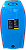 Prancha de Bodyboard Genesis Modelo GSX  38" - Vermelho/Azul claro - Bat Tail - Imagem 2
