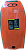Prancha de Bodyboard Genesis Modelo GSX  38" - Azul/Laranja - Bat Tail - Imagem 2