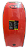 Prancha de Bodyboard Genesis Modelo GSX  40" - Azul/Laranja - Bat Tail - Imagem 2