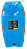 Prancha de Bodyboard Genesis Modelo GSX 42" - Laranja/Azul - Crescent Tail - Imagem 2