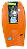 Prancha de Bodyboard Genesis Modelo GSX 43" - Laranja/Azul - Crescent Tail - Imagem 1