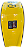 Prancha de Bodyboard Genesis Modelo GSX 44" - Preto/Amarelo- Crescent Tail - Imagem 2