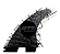 Quilha FCS II HS Hayden shapes Performance Core Carbon - Large (Thruster) - Imagem 1