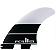 Quilhas FCS II DHD PC Tri - Darren Handley - Large - Imagem 1