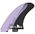 Quilhas FCS II Mark Richards  PC  X-Large ( Biquilha + Estabilizador) - Imagem 1