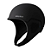 Capacete Mystic Impact - Tamanho XL/XXL - PRETO - Imagem 1