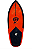 Skate Simulador de Surf PRO SURFER - Orange - ULTRA LIGHT - Baloon - Imagem 4