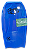 Bodyboard Genesis | Modelo Extreme | Azul-Amarelo | Bat Tail - TAM 40'' - Imagem 1