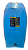 Prancha de Bodyboard Genesis Modelo GSX  39" - Rosa/Azul - Crescent Tail - Imagem 2