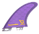 Quilha Farms FS-7 FCS2 Large Roxa Hang Loose (Thruster) - Imagem 2