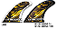 Quilha Bully´s FCS2 Large - A7 2026 - Modelo Al Merrick (Thruster) - Imagem 1