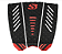 Deck original foam WTX 3 pieces 3m Silver Bay - Preto e Vermelho - Imagem 1