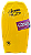 Bodyboard Genesis | Modelo Extreme | Amarelo-Lilas | Bat Tail - TAM 40'' - Imagem 1