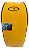 Bodyboard Genesis | Modelo Extreme | Vermelho-Amarelo - Bat Tail - TAM 41'' - Imagem 2
